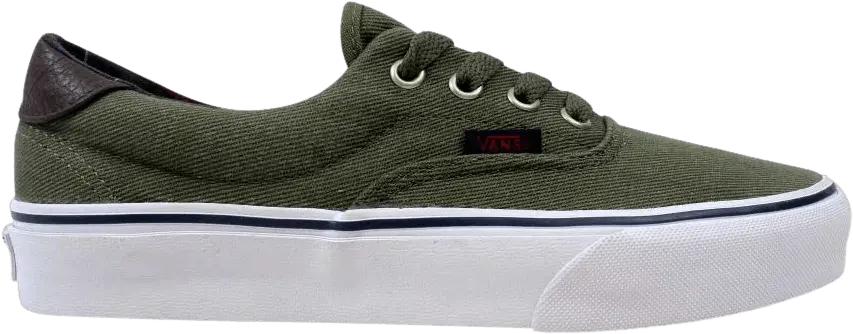  Vans Era 59 Plaid Ivy Green