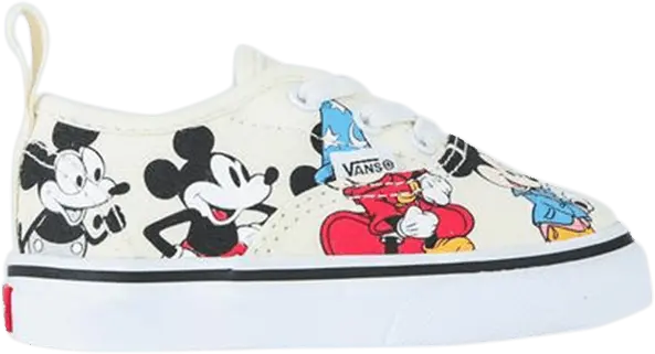  Vans Disney x Authentic Toddler &#039;Mickey&#039;s Birthday&#039;