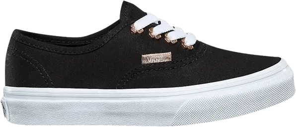  Vans Authentic Toddler &#039;Flower Eyelet - Black&#039;