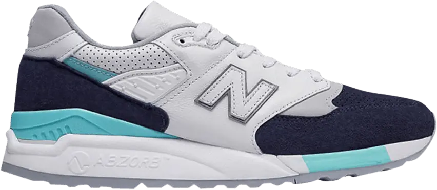  New Balance 998 Winter Peaks White Navy