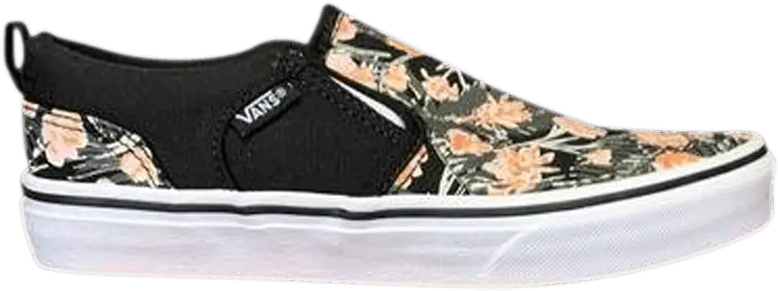  Vans Asher Kids &#039;Palm Floral&#039;