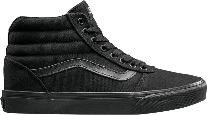  Vans Ward High Canvas &#039;Black&#039;