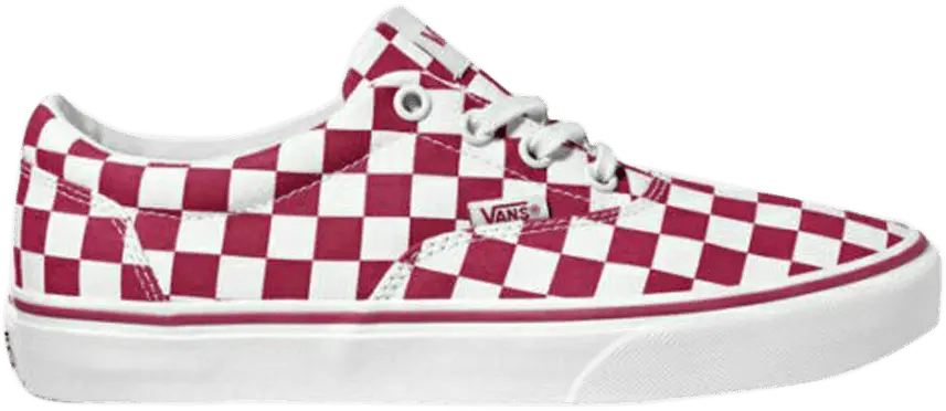  Vans Wmns Doheny &#039;Cerise Checkerboard&#039;