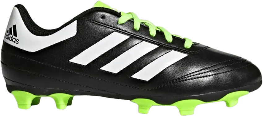  Adidas Goletto 6 FG J &#039;Black Solar Green&#039;