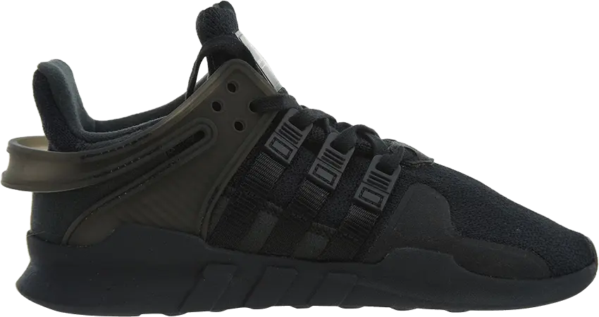  Adidas EQT Support ADV K &#039;Triple Black&#039;