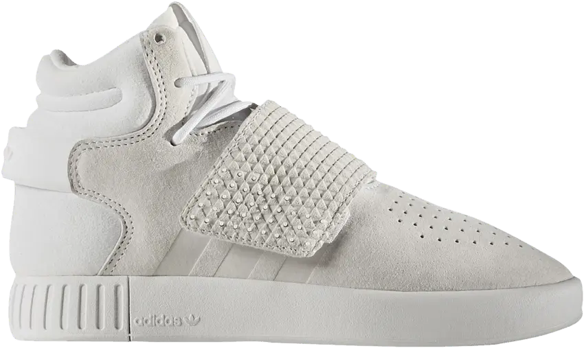  Adidas Tubular Invader Strap J &#039;Vintage White&#039;