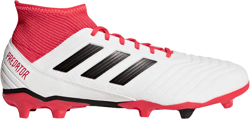  Adidas Predator 18.3 FG &#039;White Real Coral&#039;