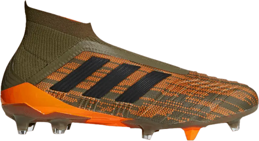  Adidas Predator 18+ FG &#039;Trace Olive Orange&#039;