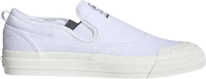  Adidas adidas Nizza RF Slip-On Triple White