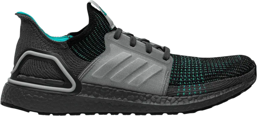  Adidas UltraBoost 19 &#039;Core Black Grey&#039; Sample