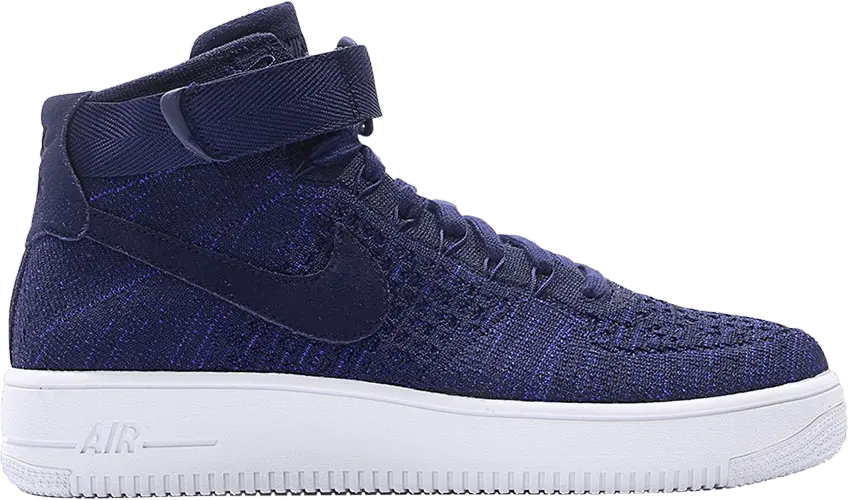  Nike Air Force 1 Ultra Flyknit Mid College Navy