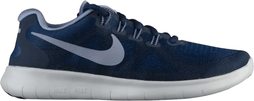  Nike Free RN 2017 Binary Blue (Women&#039;s)