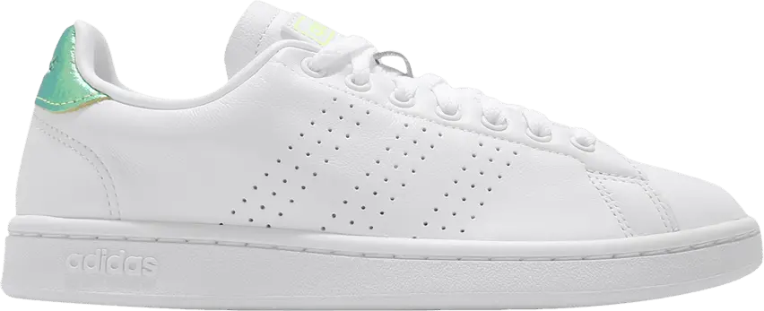  Adidas Wmns Advantage &#039;White Hi-Res Yellow&#039;