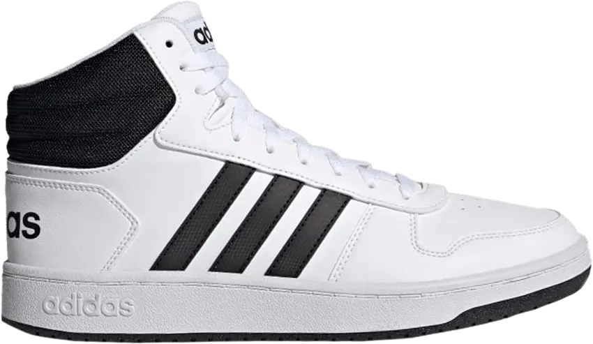  Adidas Hoops 2.0 Mid &#039;White Black&#039;