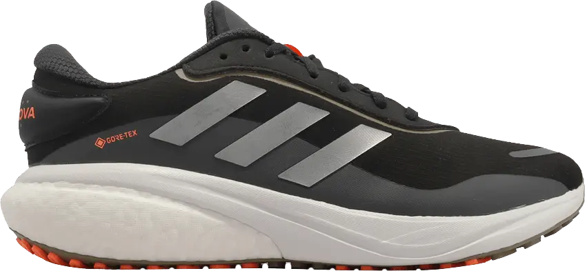  Adidas Supernova GORE-TEX &#039;Black Silver Metallic&#039;