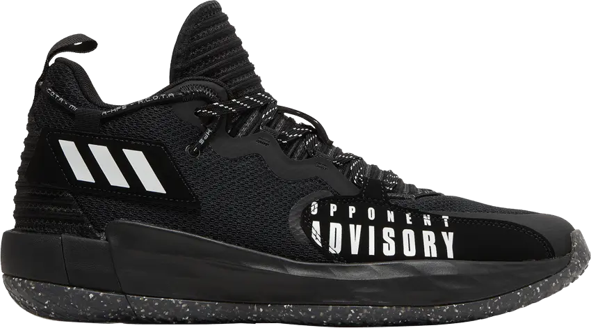  Adidas SM Dame 7 EXTPLY &#039;Opponent Advisory - Core Black&#039;