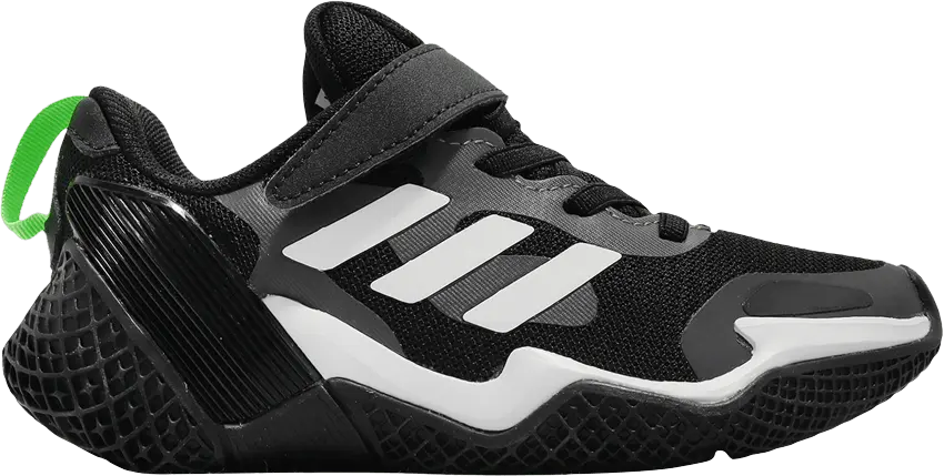  Adidas 4uture Runner Sport J &#039;Black White&#039;