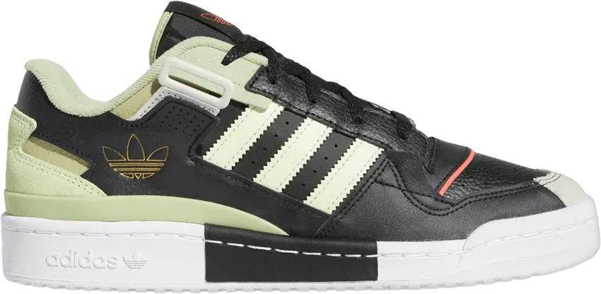  Adidas Forum Exhibit Low &#039;Black Almost Lime&#039;