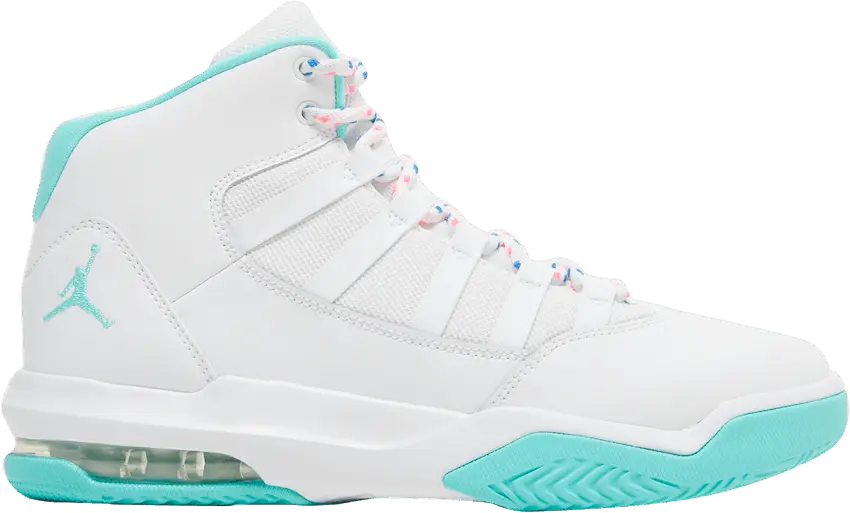 Jordan Max Aura GS &#039;White Aurora Green&#039;