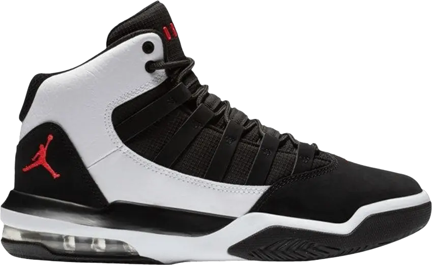  Jordan Max Aura GS &#039;White Black Infrared&#039;