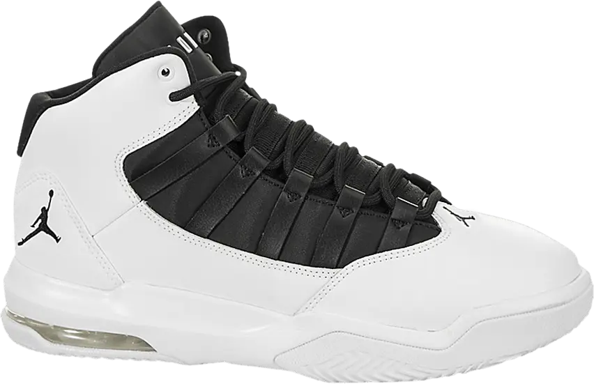  Jordan Max Aura GS &#039;White Black&#039;