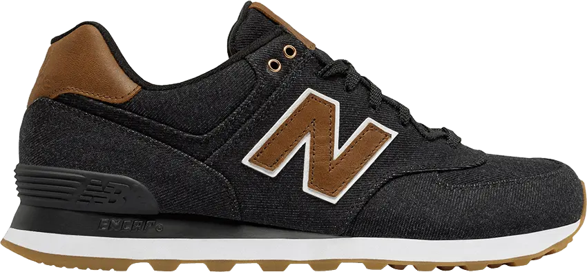  New Balance 574 &#039;Black Brown&#039;