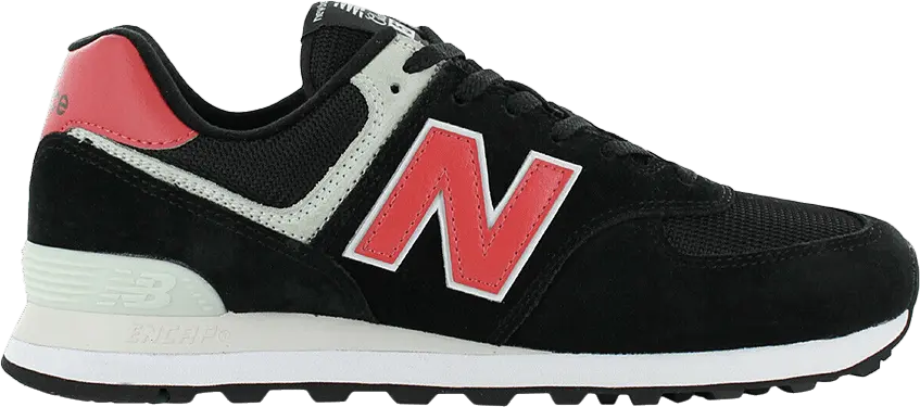  New Balance 574 Classics Black Red White