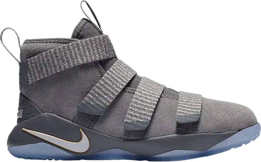  Nike LeBron Soldier 11 PS &#039;Cool Grey Platinum&#039;