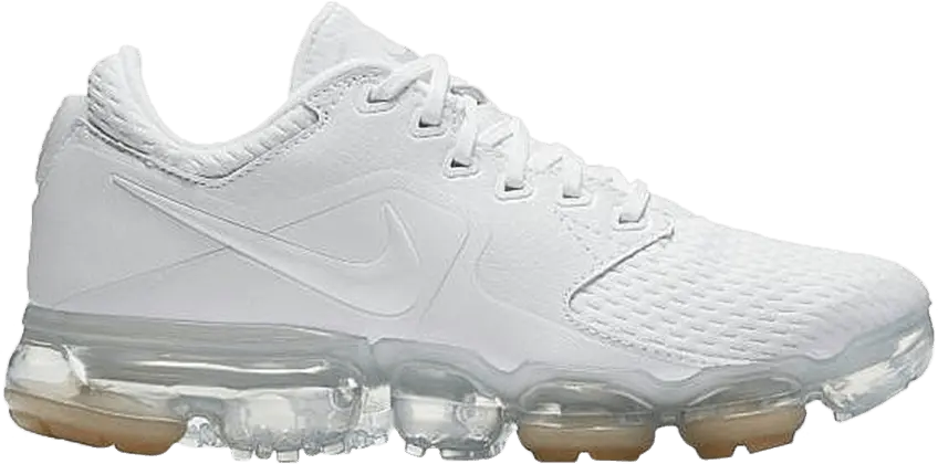  Nike Air VaporMax GS &#039;White Silver&#039;