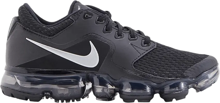  Nike Air VaporMax GS &#039;Black Metallic Silver&#039;