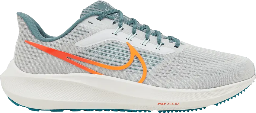  Nike Air Zoom Pegasus 39 4E Wide &#039;Pure Platinum Total Orange&#039;