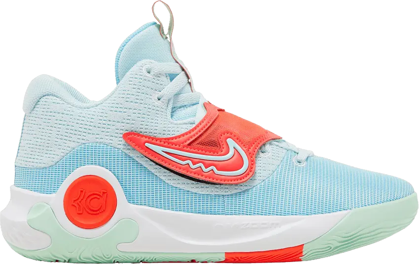  Nike KD Trey 5 X EP &#039;Blue Chill Bright Crimson Mint&#039;