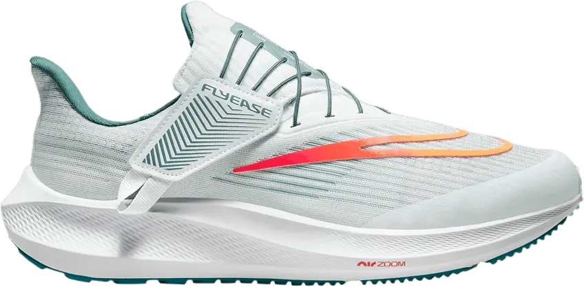  Nike Air Zoom Pegasus 39 FlyEase Extra Wide &#039;Pure Platinum Total Orange&#039;