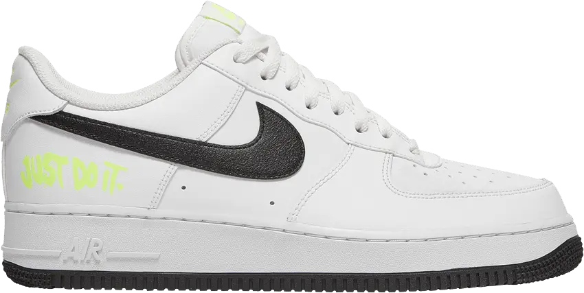  Nike Air Force 1 Low Just Do It White Volt