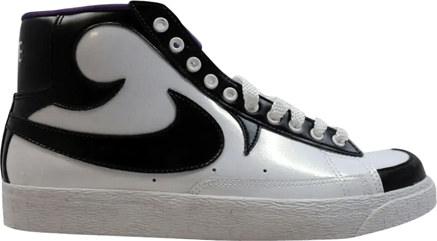  Nike Blazer High White/Black-Club Purple