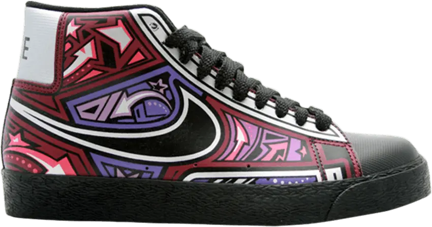  Nike Blazer Hi Cherrywood Illustrated