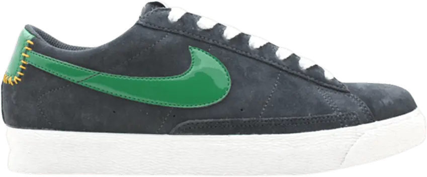  Nike Blazer Low Anthracite/Pine Green-White-Varsity Purple