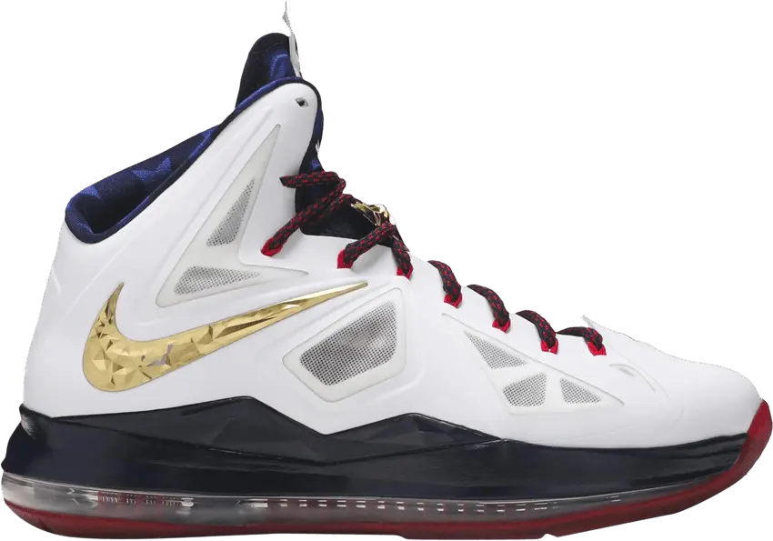  Nike LeBron 10+ Sport Pack &#039;Gold Medal&#039; Sample