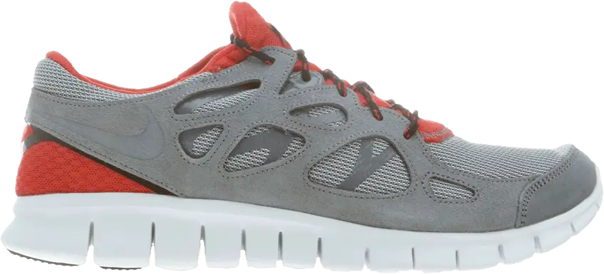  Nike Free Run 2 &#039;Cool Grey Red&#039;