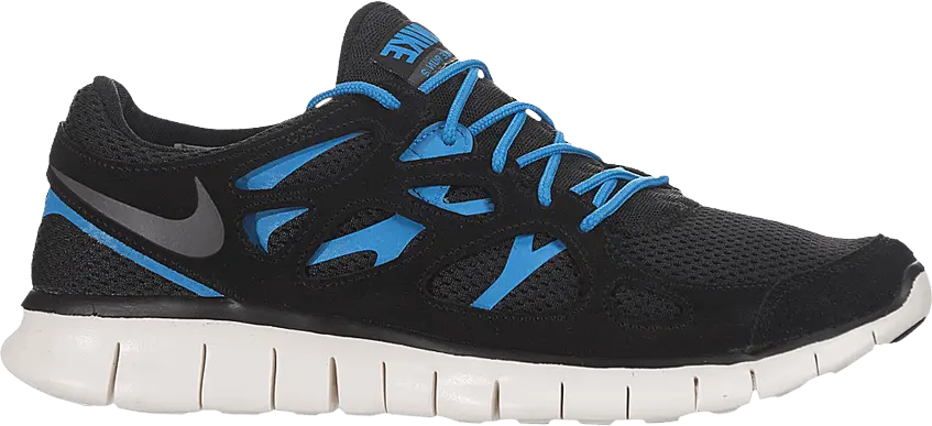  Nike Free Run 2 &#039;Black Hero Blue&#039;