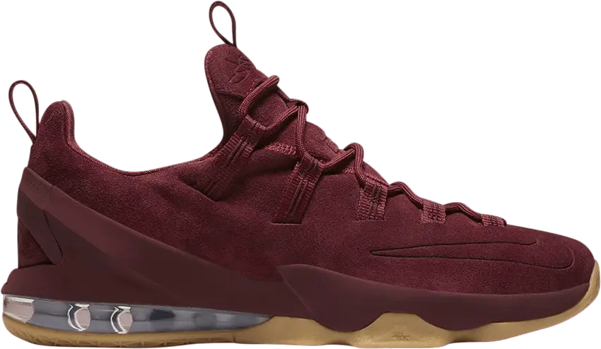  Nike LeBron 13 Low Team Red Gum