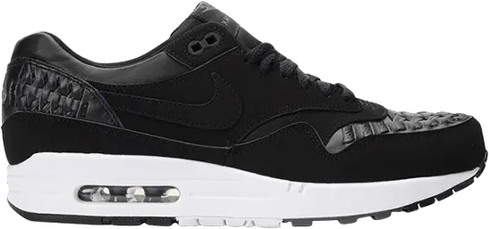 Nike Air Max 1 Woven &#039;Black Dark Grey&#039;