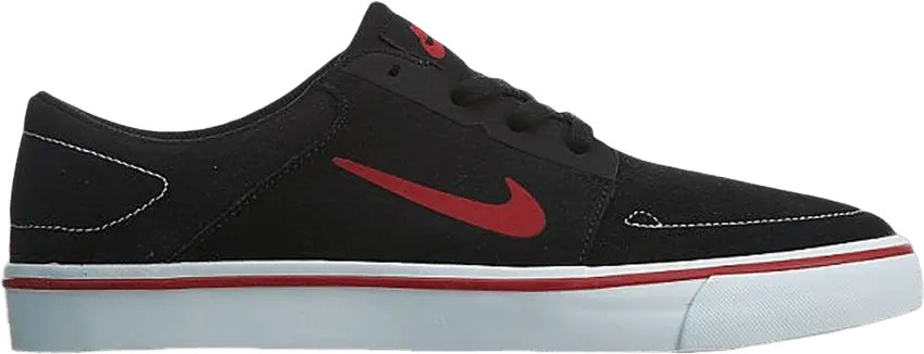  Nike SB Portmore Black Gym Red White