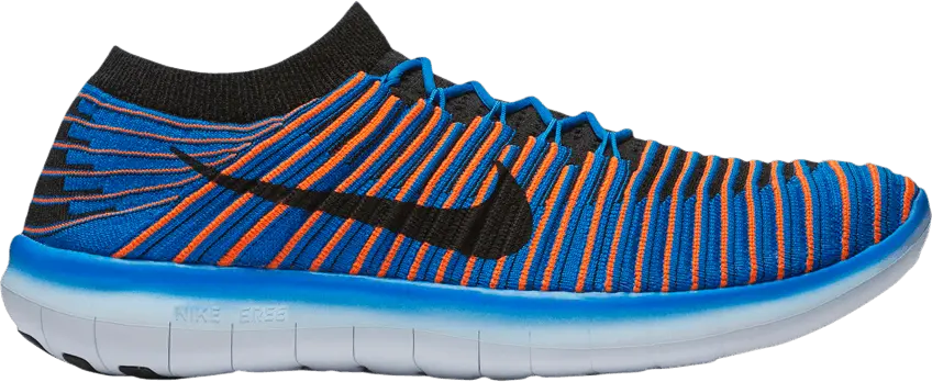 Nike Free RN Motion Flyknit &#039;Photo Blue Total Orange&#039;