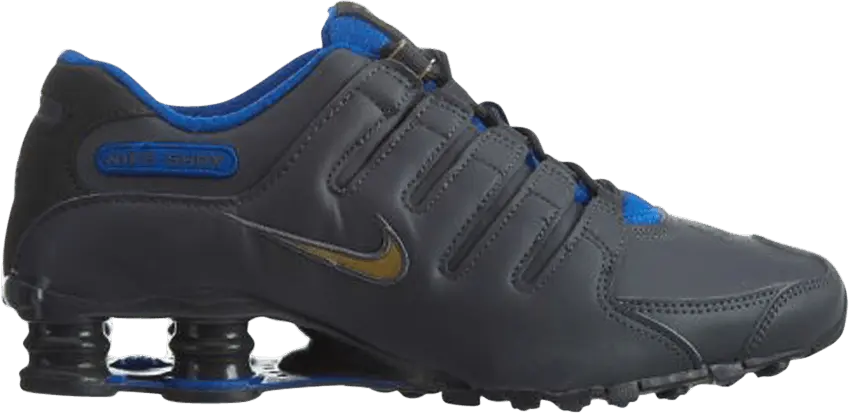  Nike Shox NZ SE &#039;Dark Grey Cobalt Blue&#039;