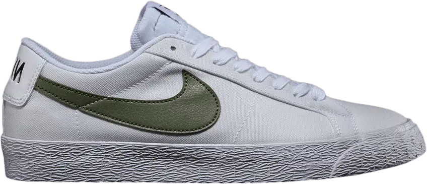  Nike Blazer Zoom Low Canvas SB &#039;White Palm Green&#039;