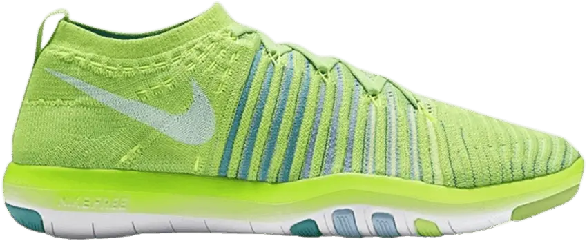  Nike Wmns Free Transform Flyknit &#039;Electric Green&#039;