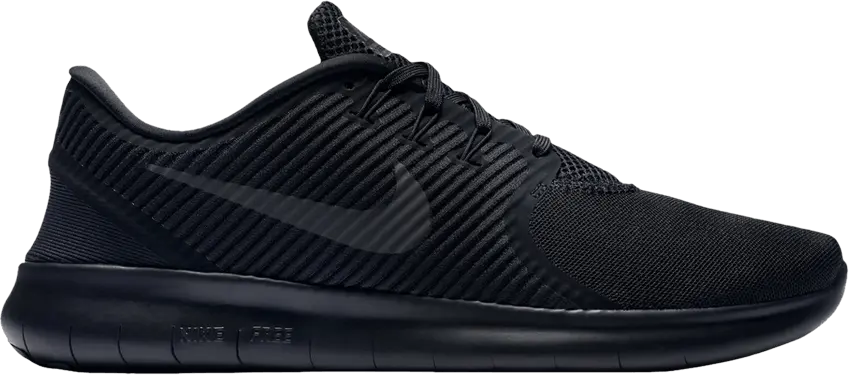  Nike Wmns Free RN Commuter &#039;Triple Black&#039;