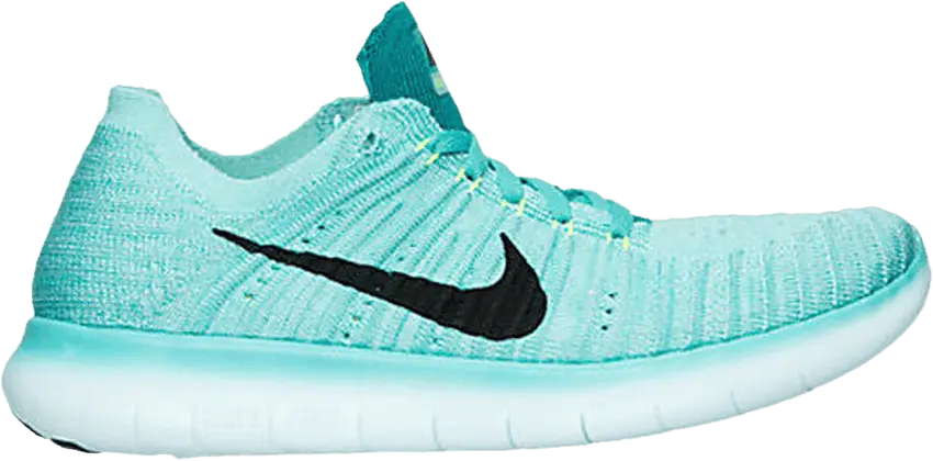  Nike Wmns Free RN Flyknit &#039;Hyper Turquoise&#039;