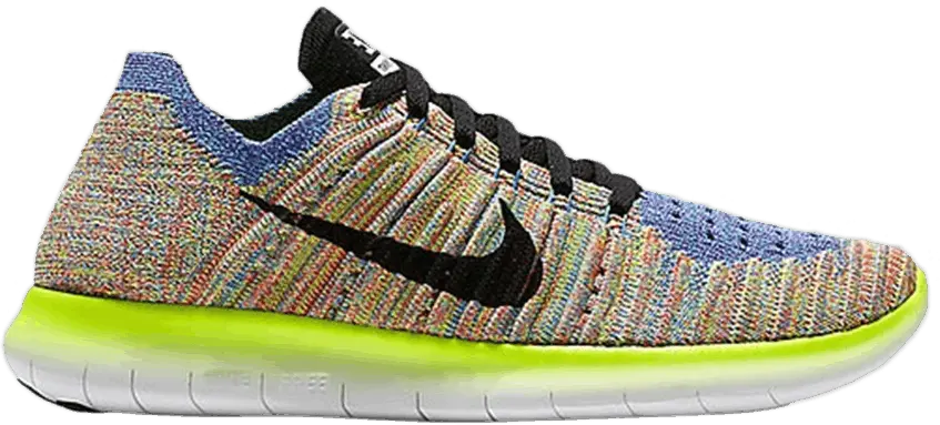  Nike Wmns Free RN Flyknit &#039;Multicolor&#039;